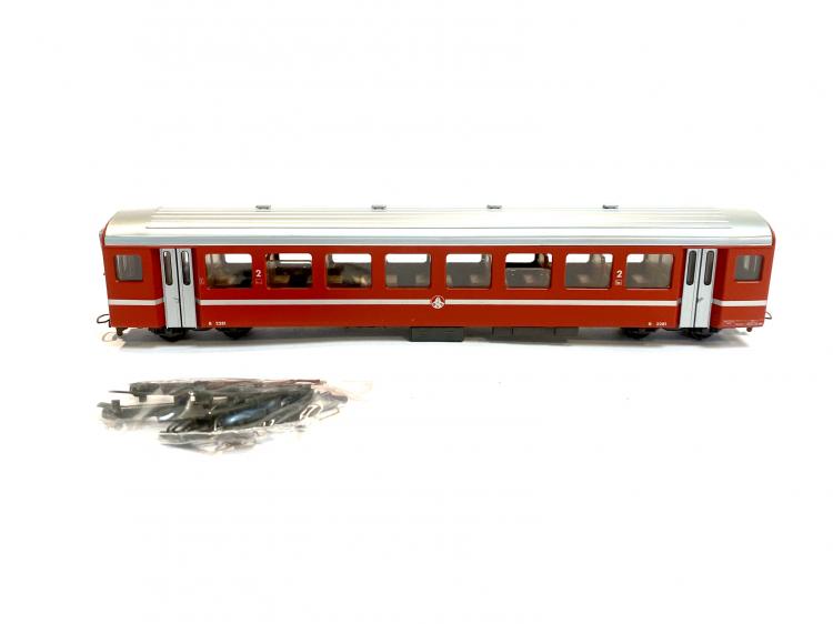 RAME DE 7 VOITURES VOYAGEURS ZERMATT BAHN BVZ