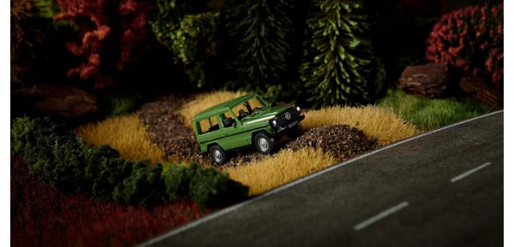 4X4 MERCEDES BENZ MB CLASSE G 4 PORTES VERT INTÉRIEUR NOIR DE 1980