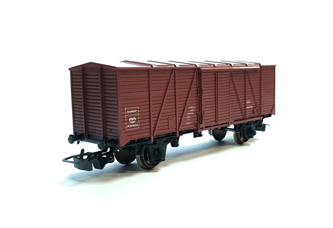 SET DE 5 WAGONS COUVERT SNCB - NEUF SOUS CELLOPHANE