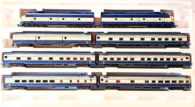 COFFRET RAME COMPLETE AMERICAN ORIENT EXPRESS