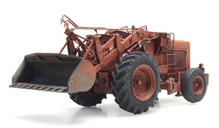 ENGIN DE CHANTIER BISCHOFF POLYTRAC AVEC PELLE