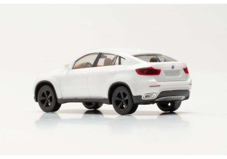 CROSSOVER BERLINE 4X4 BMW X6 (E71) BLANC INTERIEUR MARRON