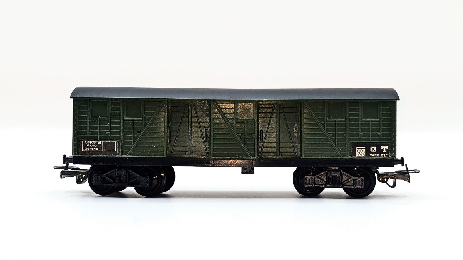 Fourgon ex DR de la SNCF, époque III - HJ4094 - Jouef - Wagons