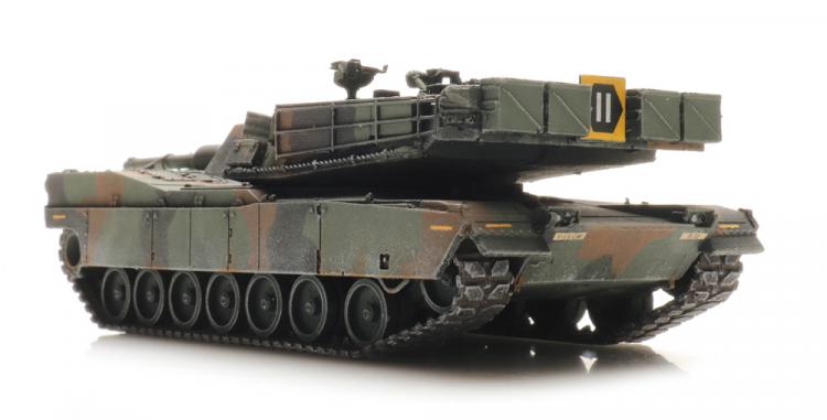 CHAR ARMEE AMERICAINE M1A1 ABRAMS CAMOUFLAGE OTAN POSITION TRANSPORT