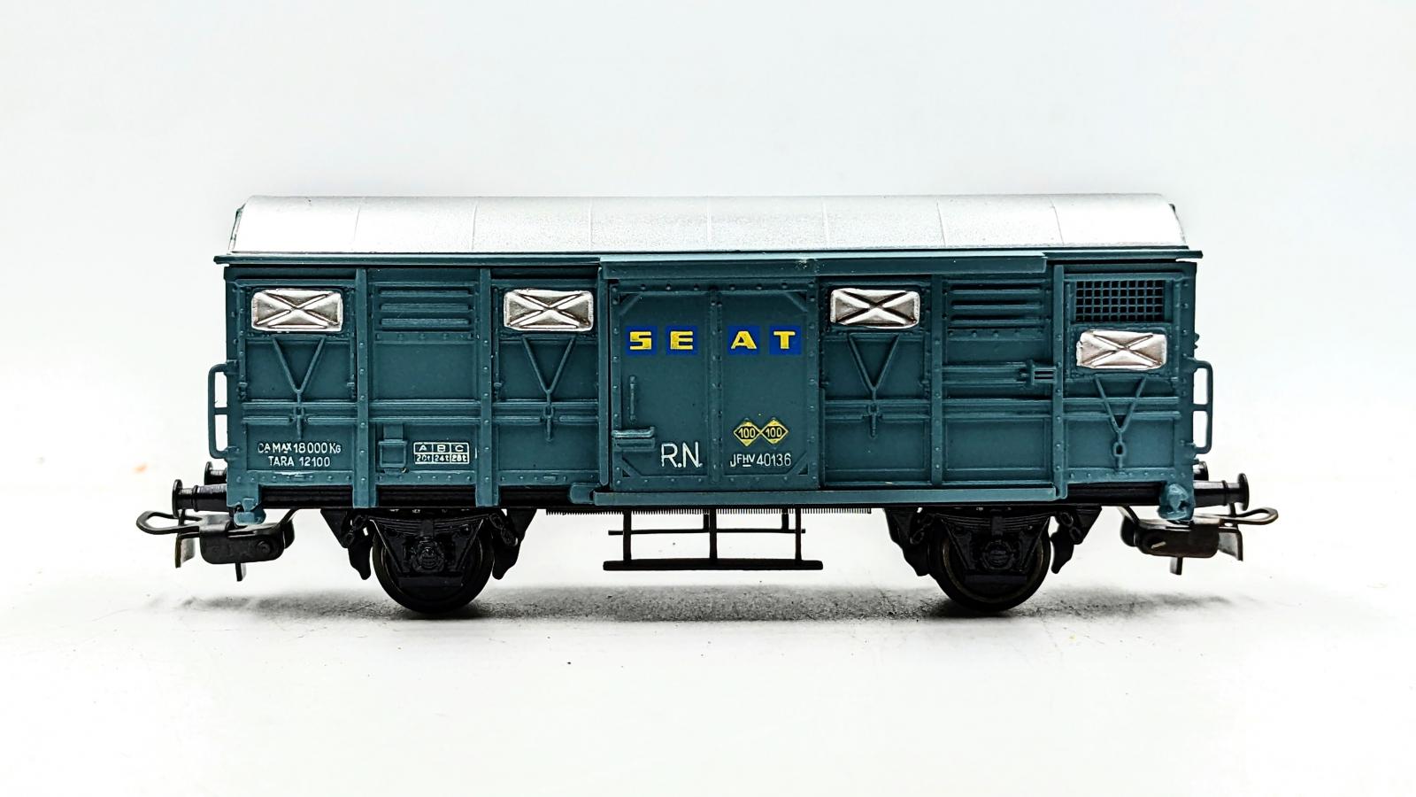 Wagon couvert Standard UIC Electrotren