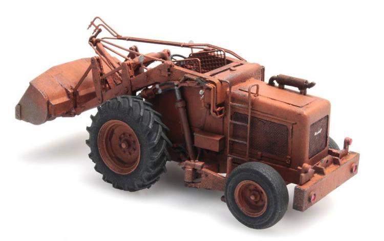 ENGIN DE CHANTIER BISCHOFF POLYTRAC AVEC PELLE