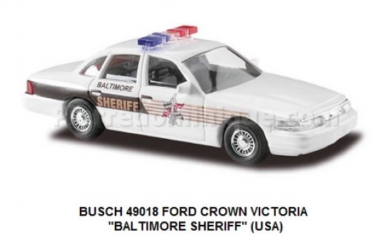 FORD CROWN VICTORIA ''BALTIMORE SHERIFF'' (USA)