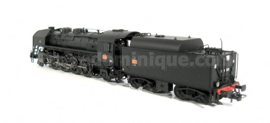 LOCOMOTIVE VAPEUR 141 R 1173 FIOUL SNCF (PLAQUE MISTRAL) -