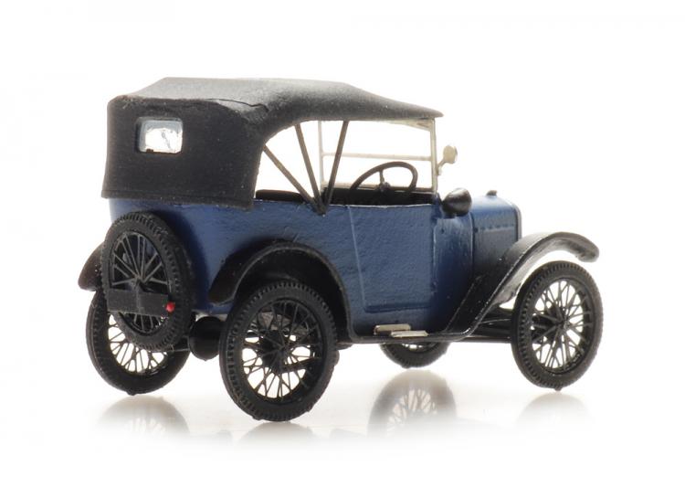 AUSTIN 7 BLEU FONCE BACHE NOIRE
