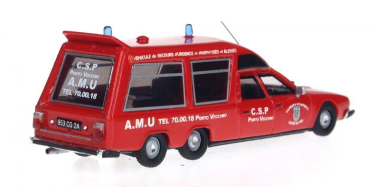 *PROMOS* - CITROEN CX AMBULANCE TISSIER CORSE