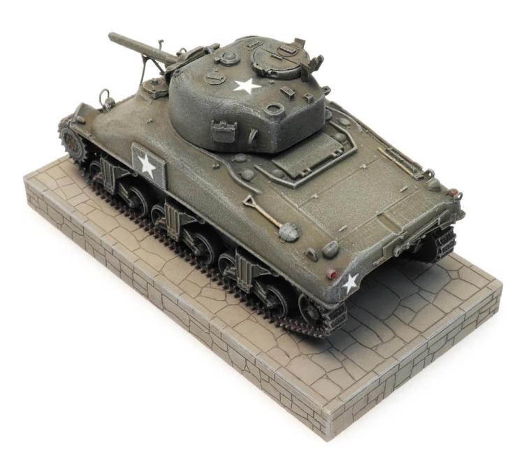 CHAR DE L'ARMÉE AMÉRICAINE SHERMAN M4A1 VERSION MONUMENT