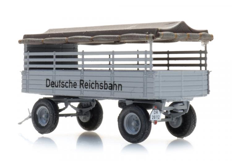REMORQUE A BACHE DEUTSCHE REICHSBAHN