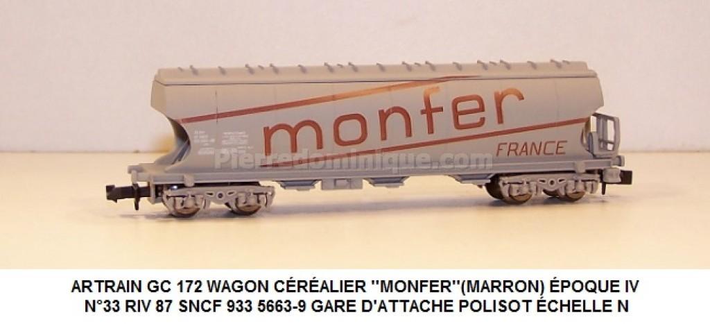 Céréalier Transcéréales MRO, SNCF Ep. IV - Alsace Modélisme