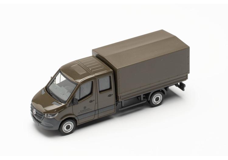 CAMIONNETTE MB SPRINTER 18 A DOUBLE CABINE MILITAIRE BACHE BUNDESWEHR