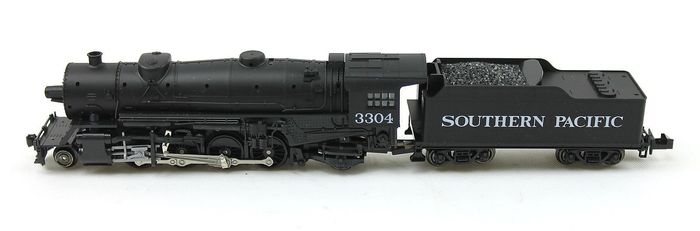 LOCOMOTIVE A VAPEUR 3304  TENDER SOUTHERN PACIFIC 