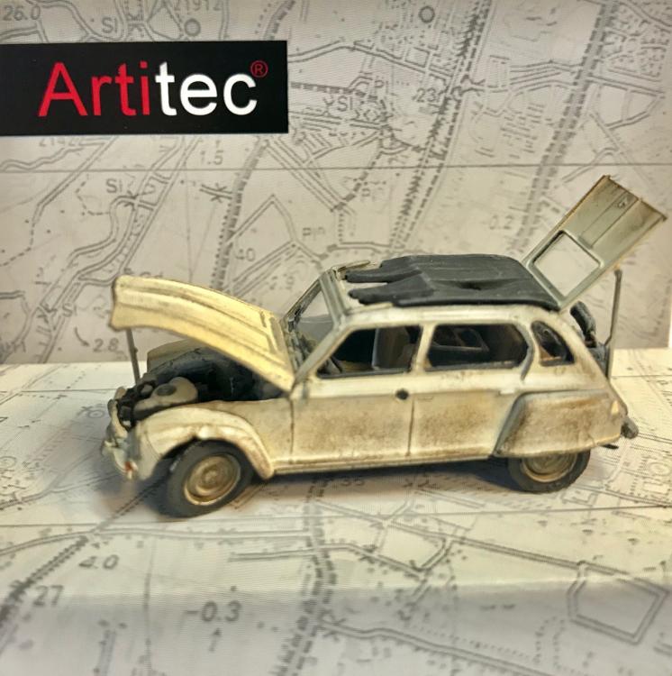 CITROEN DYANE BLANC PATINE CLAIR