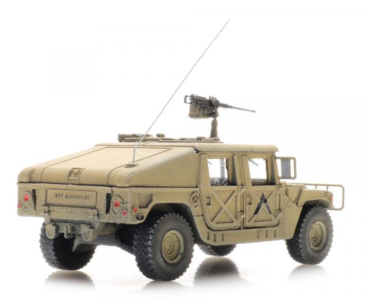 HUMVEE ARMEE AMERICAINE DESERT EQUIPE 50 MG
