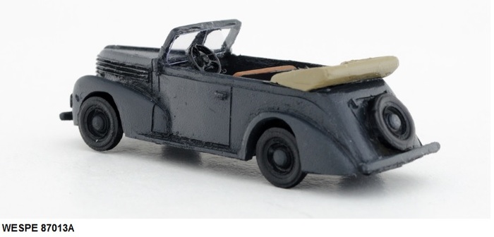 KIT RESINE CABRIOLET OUVERT OPEL KAPITAN A MONTER ET A PEINDRE