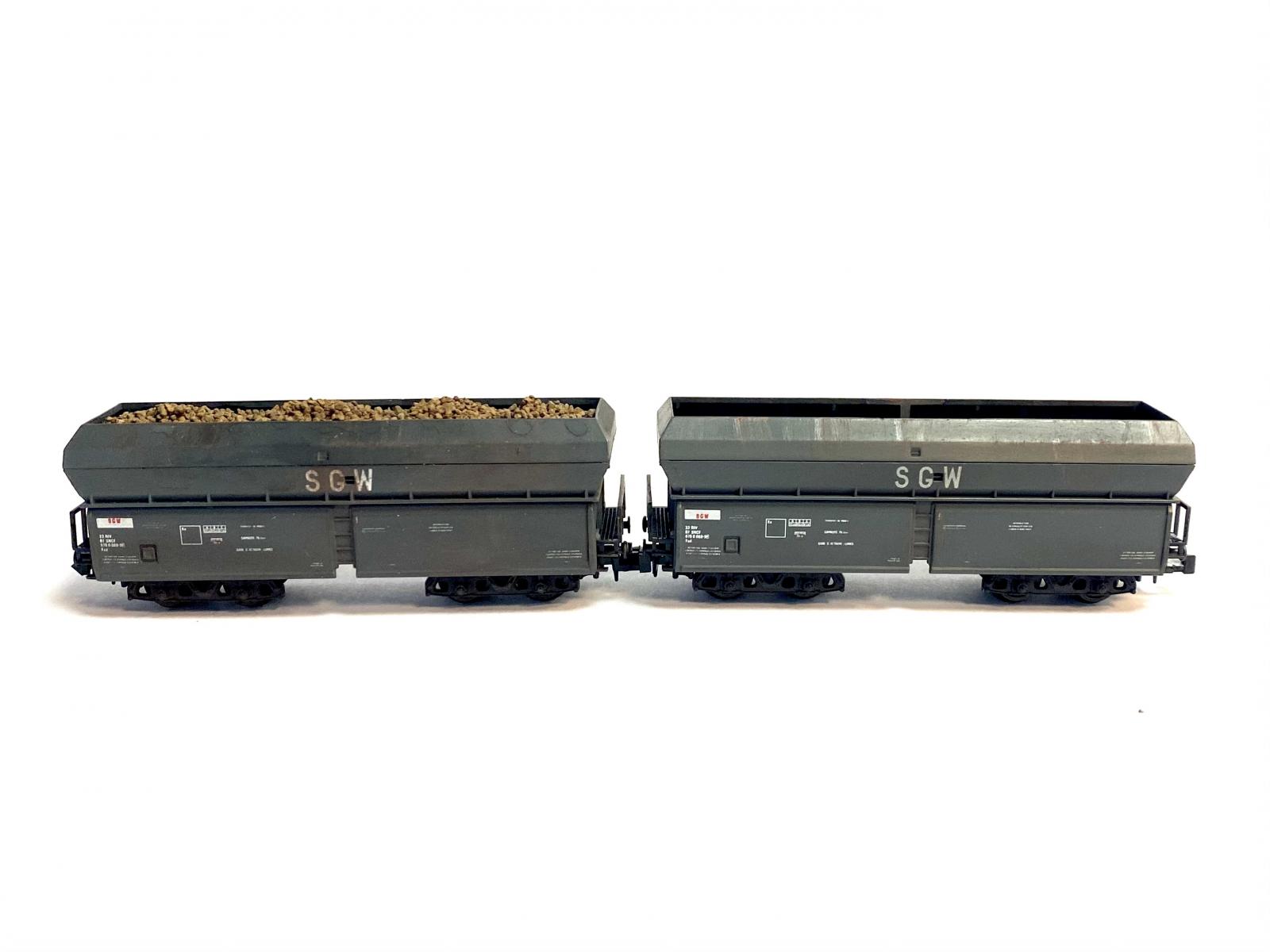 MAKETTE HO – Wagon Trémie à Charbon SNCF Arbel – Réf 4742-2 – Neuf En Boîte
