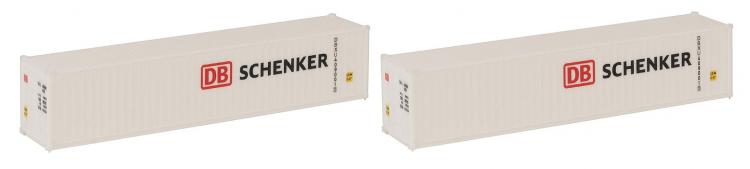 2 CONTENEURS 40 DB SCHENKER A MONTER