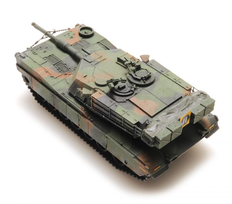 CHAR ARMEE AMERICAINE M1A1 ABRAMS CAMOUFLAGE OTAN POSITION TRANSPORT