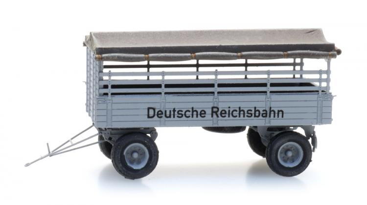 REMORQUE A BACHE DEUTSCHE REICHSBAHN