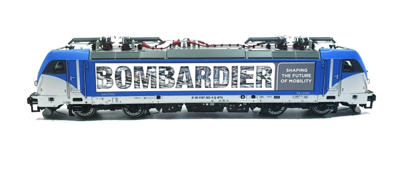 Locomotive électrique BR 187 513-7 Metrans Ep. VI - BRAWA 43850 - HO 1/87 - Modélisme Ferroviaire Neuf