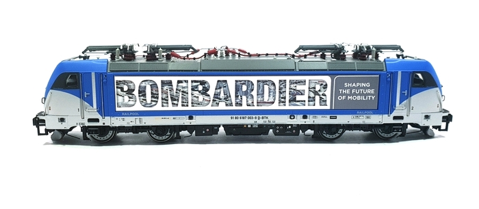 LOCOMOTIVE ELECTRIQUE BOMBARDIER E-LOC BR 187