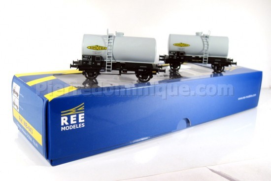 COFFRET 2 WAGONS CITERNE SIMOTRA SNCF