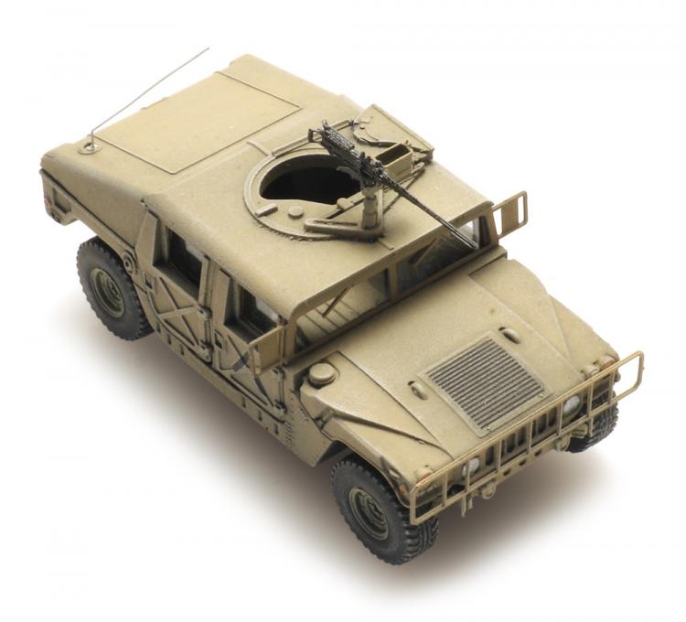 HUMVEE ARMEE AMERICAINE DESERT EQUIPE 50 MG