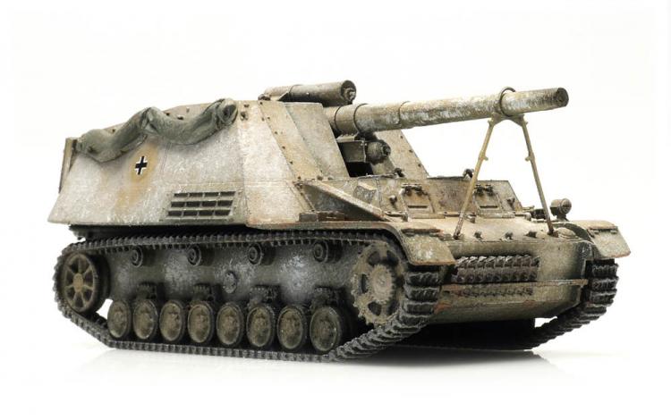 CHAR Sd.Kfz. 165 HUMMEL CAMOUFLAGE D HIEVR