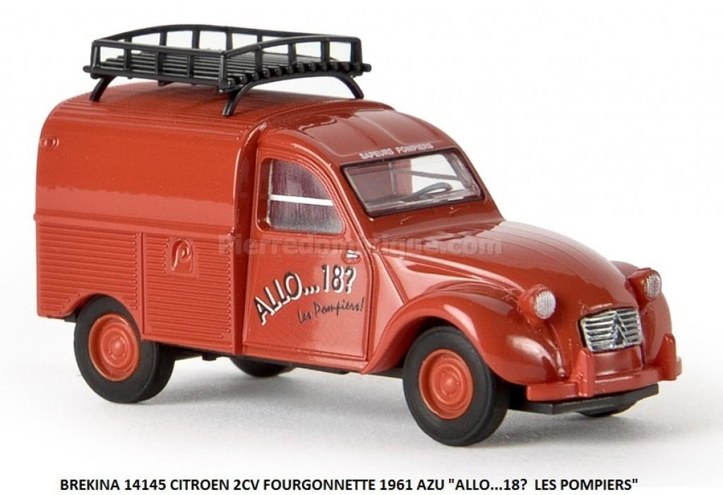 CITROEN 2CV FOURGONNETTE 1961 AZU 