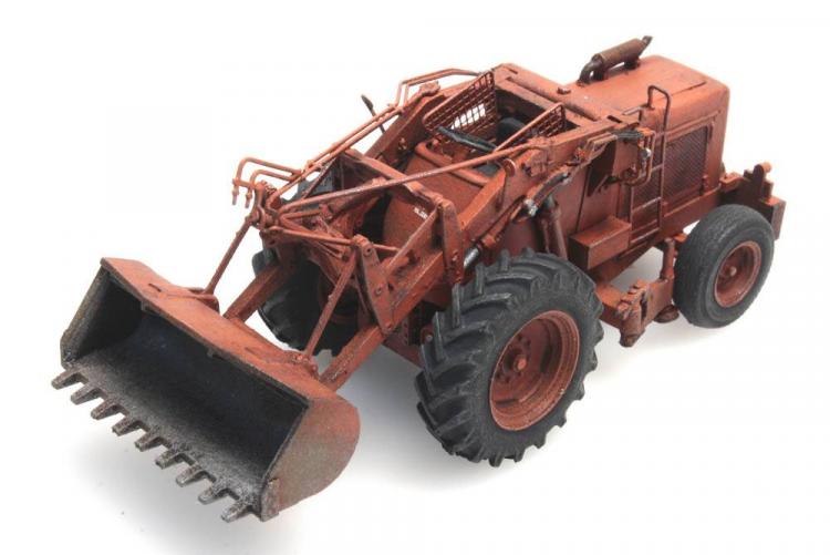 ENGIN DE CHANTIER BISCHOFF POLYTRAC AVEC PELLE
