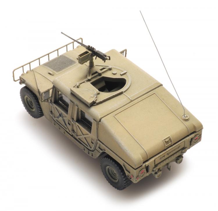 HUMVEE ARMEE AMERICAINE DESERT EQUIPE 50 MG