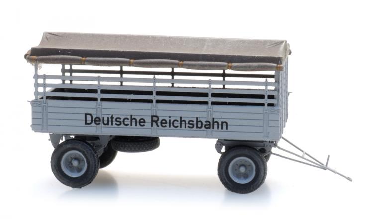 REMORQUE A BACHE DEUTSCHE REICHSBAHN