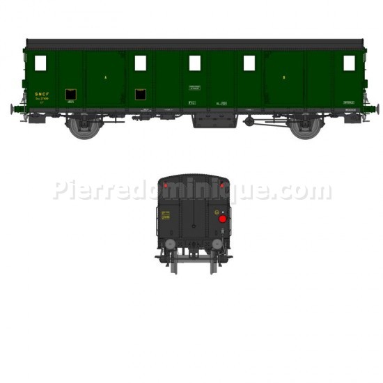 FOURGON OCEM 30 Ep.III AVEC FEUX FONCTIONNELS - Prise Décodeur