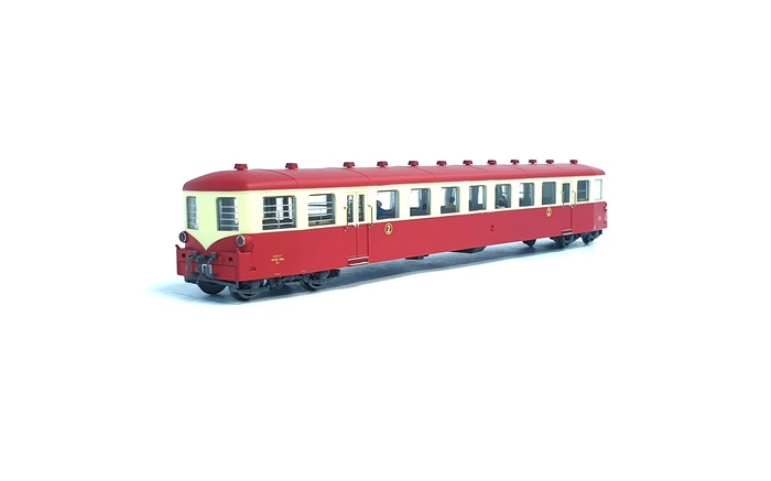 REMORQUE DECAUVILLE #RZ BD 6012 DEPOT D\'AVIGNON SNCF - TOIT ROUGE