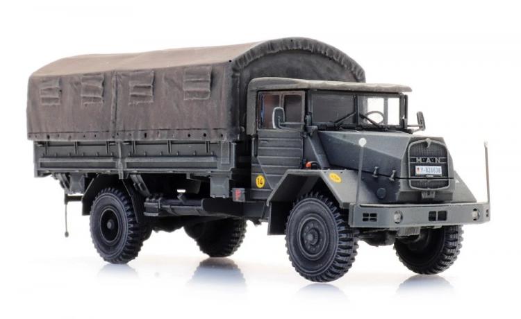 CAMION A BACHE MAN 630 L2 AE TRANSPORT DE MARCHANDISE