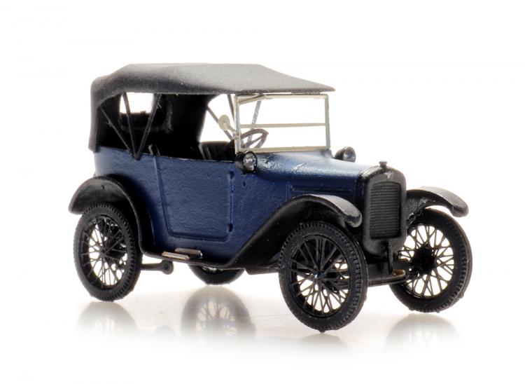 AUSTIN 7 BLEU FONCE BACHE NOIRE