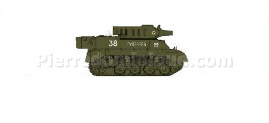 Char STUART M8 ''PYRENEE'' Algérie (1954-1962)