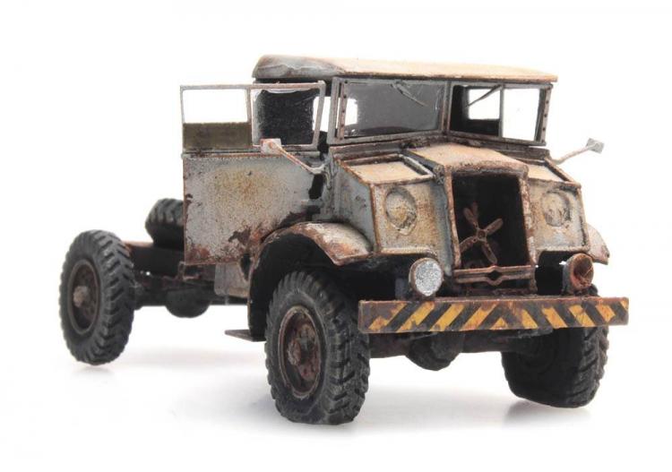 CHEVROLET 3t CHASSIS ROUILLE PNEUS DEGONFLES