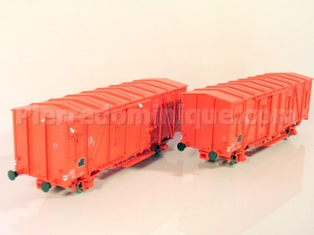 ENSEMBLE STANDARD GS TOIT MURPHY ROUGE PANNEAUX EP4 MARQUAGE UIC SNCF