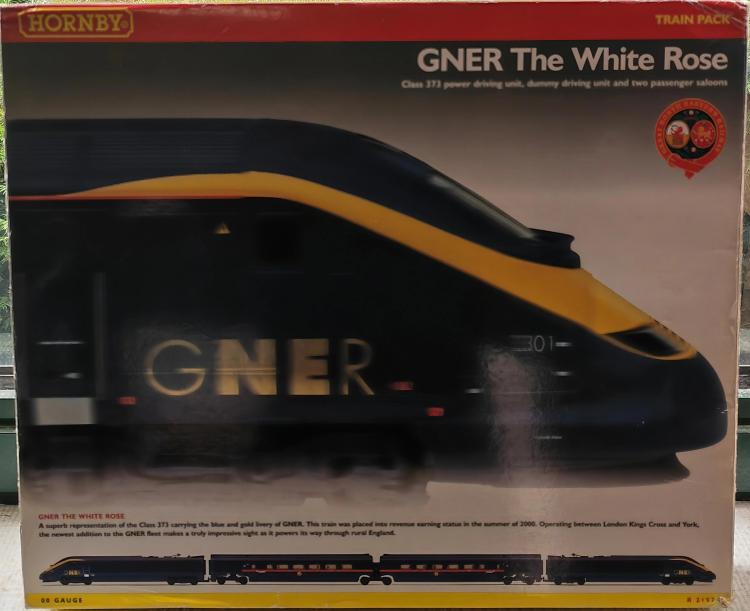 RAME DE 6 ELEMENTS EUROSTAR CLASS 373 THE WHITE ROSE GNER