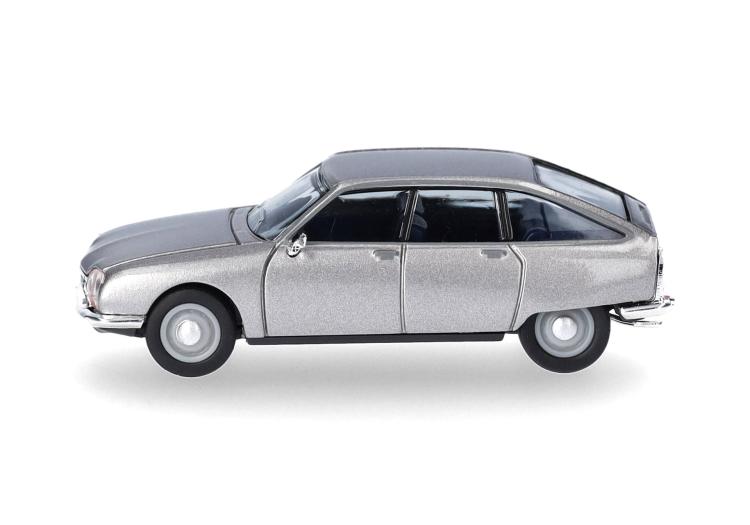 BERLINE CITROEN GS DE 1977 GRIS RENARD METTALISE INTERIEUR NOIR