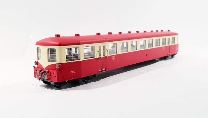 AUTORAIL IROQUOIS X2307 + REMORQUE XR6012 LA ROCHELLE - AVIGNON SNCF