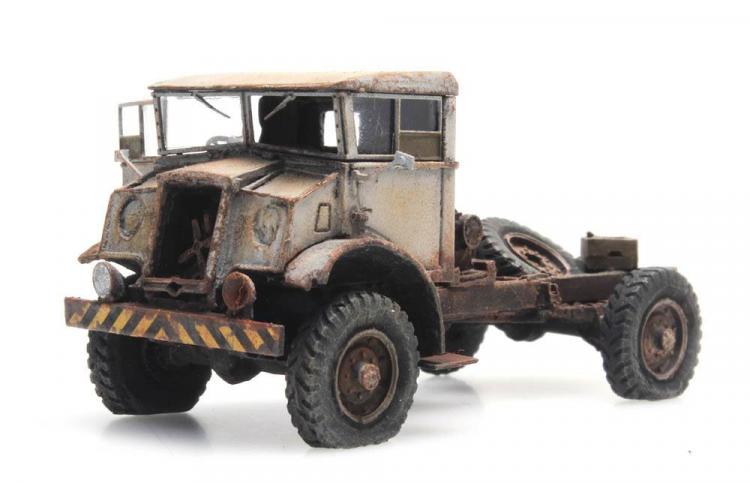 CHEVROLET 3t CHASSIS ROUILLE PNEUS DEGONFLES