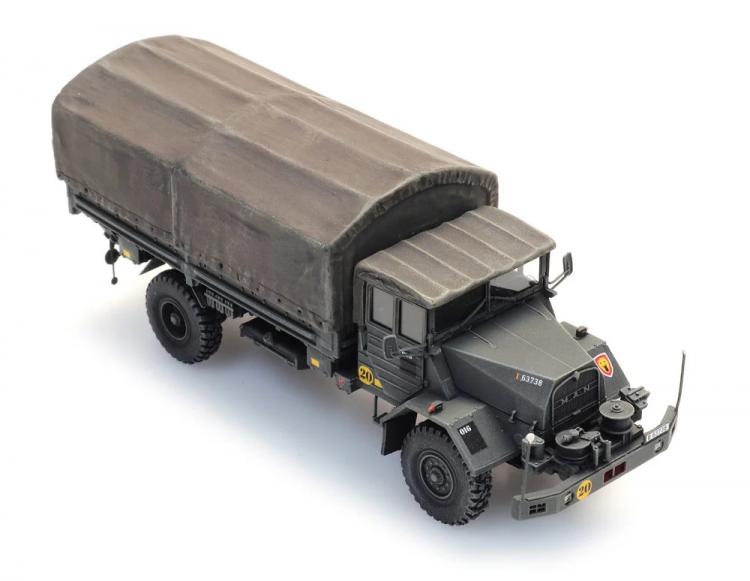 CAMION A BACHE MAN 630 L2 AE TRANSPORT DE MARCHANDISE DEFENSE DE LA BELGIQUE