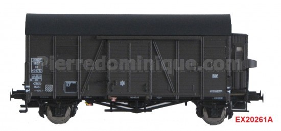 COFFRET 2 WAGONS COUVERTS Oppeln  EUROP SNCF