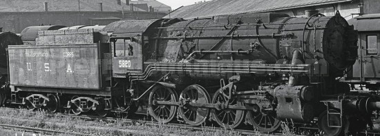 LOCOMOTIVE VAPEUR S160 AUSTERITY USATC