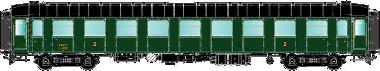 VOITURE VOYAGEURS B9MYFI 50526 PARIS LAVAGE SUD EST SNCF